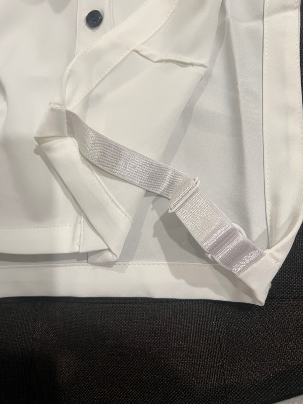 🌷White Dickey collar half-shirt detachable false collar blouse women - Picture 7 of 10